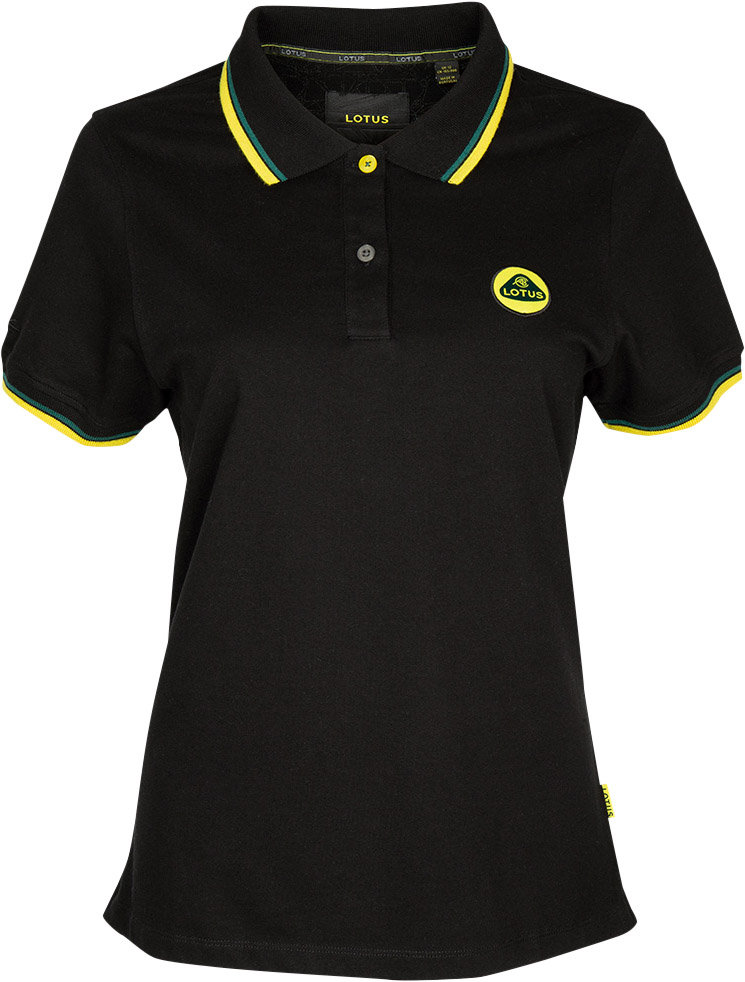 Black polo shirts womens online